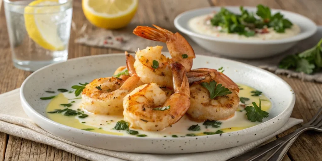  Comparison of shrimp soaking in milk, lemon-garlic marinade, and soy-ginger mixture.