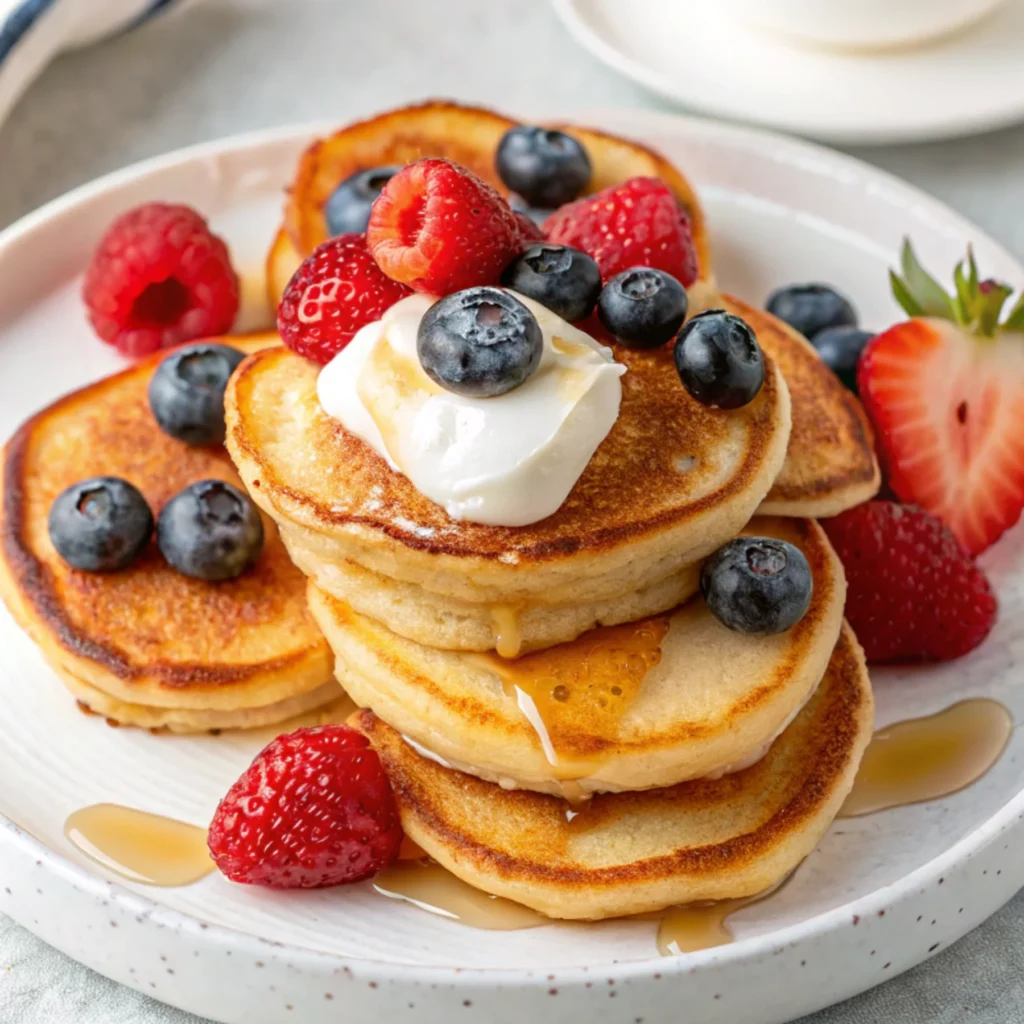 mini pancakes