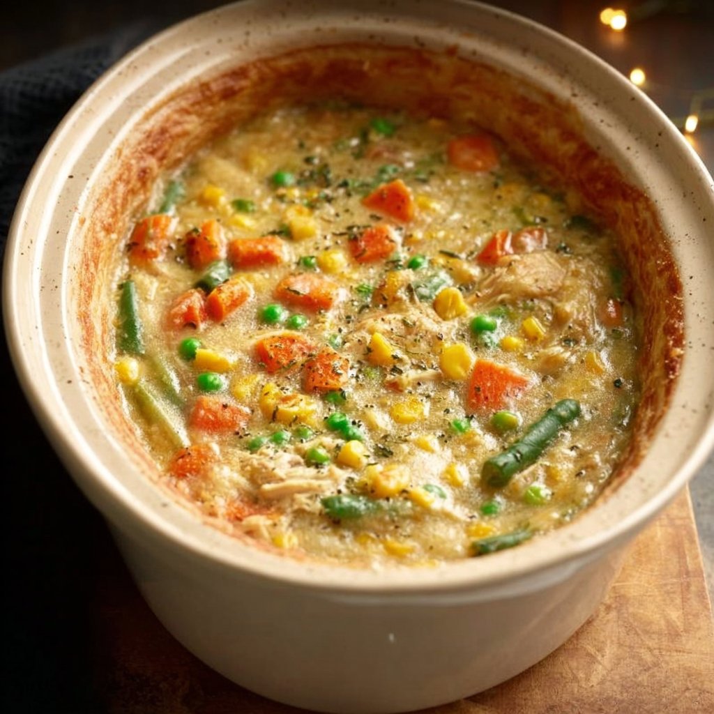 Crock Pot Chicken Pot Pie (Ultimate Cozy Dinner!)