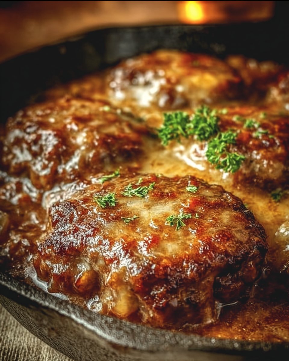 Amish Hamburger Steak Bake