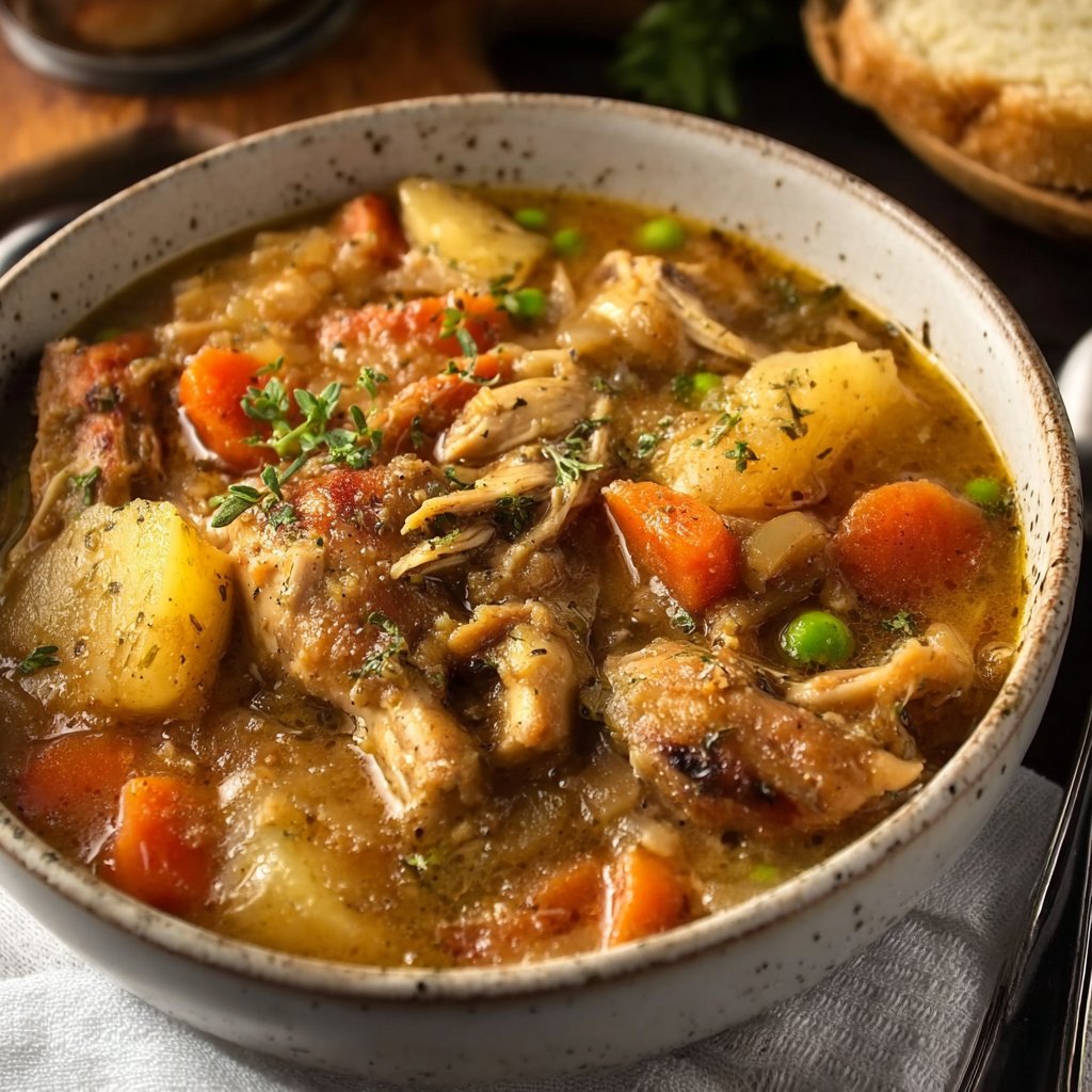 Slow Cooker Chicken Stew Recipe
