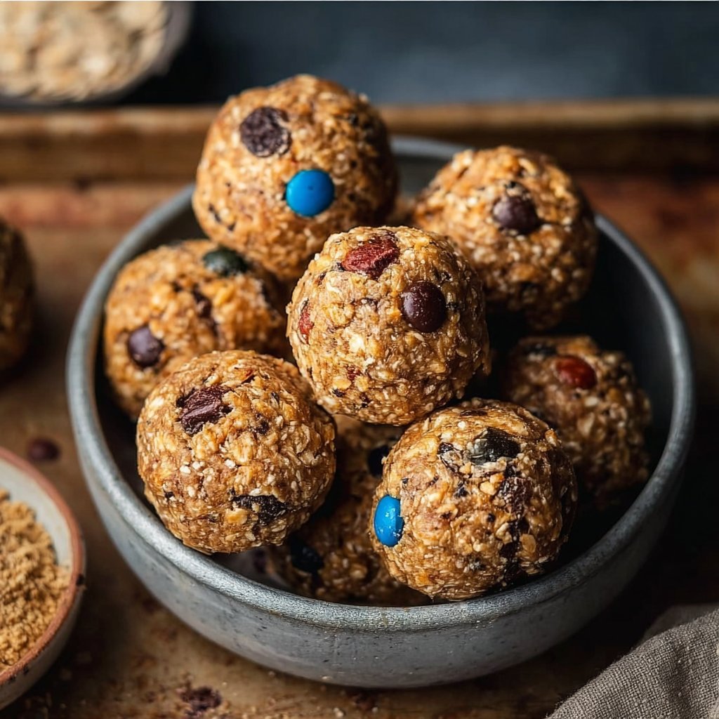 Monster Cookie Protein Balls