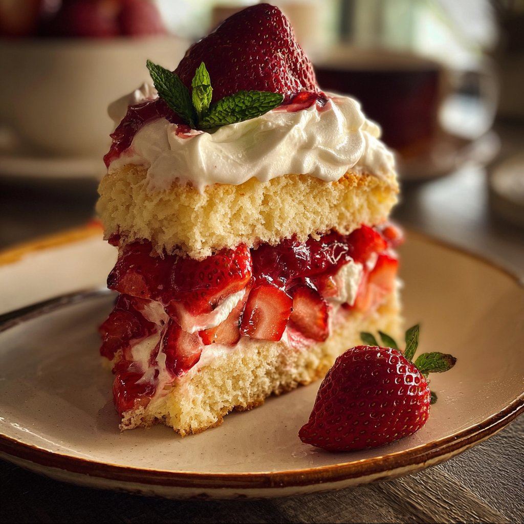 Strawberry Lemon Shortcake