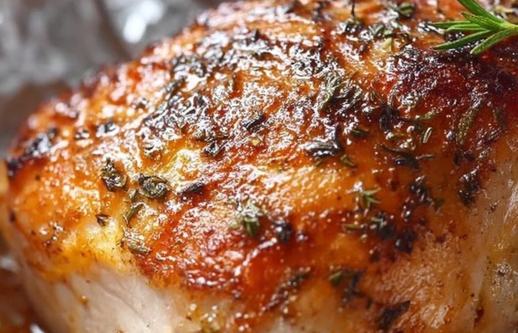 Butterball turkey breast roast cooked in a crock pot