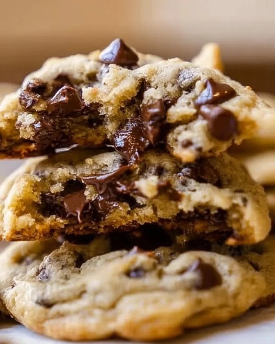 Delicious homemade chocolate chip cookies on a cooling rack