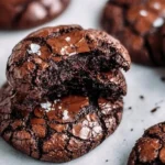 Gourmet brownie cookies with chocolate chunks and a chewy texture