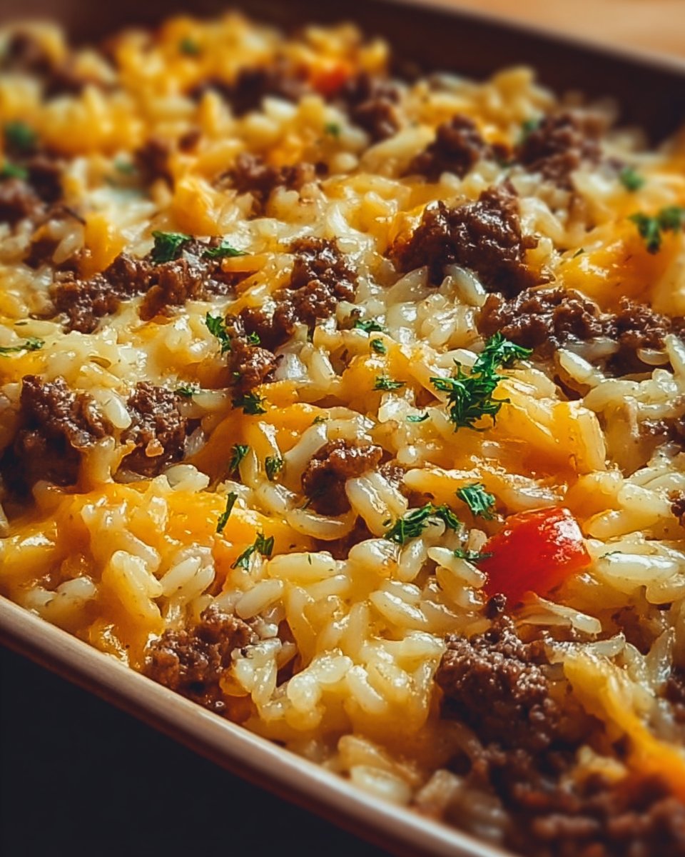 Beef and Rice Casserole