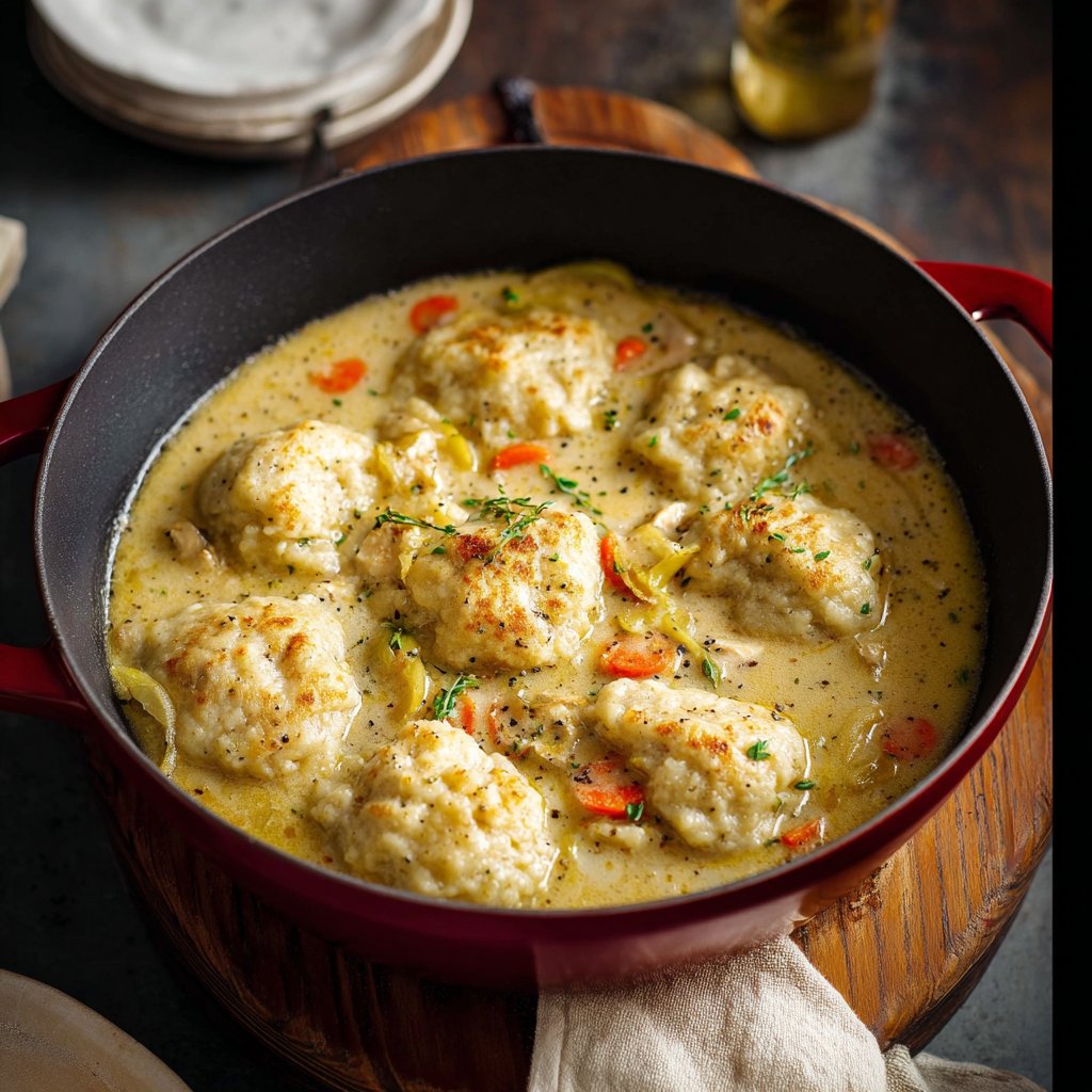 Homemade Chicken and Dumplings