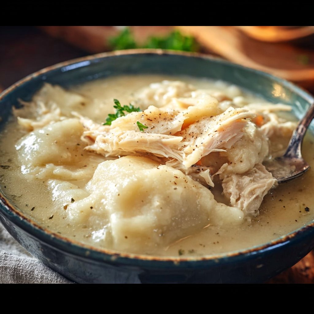 Old-Fashioned Chicken and Dumplings