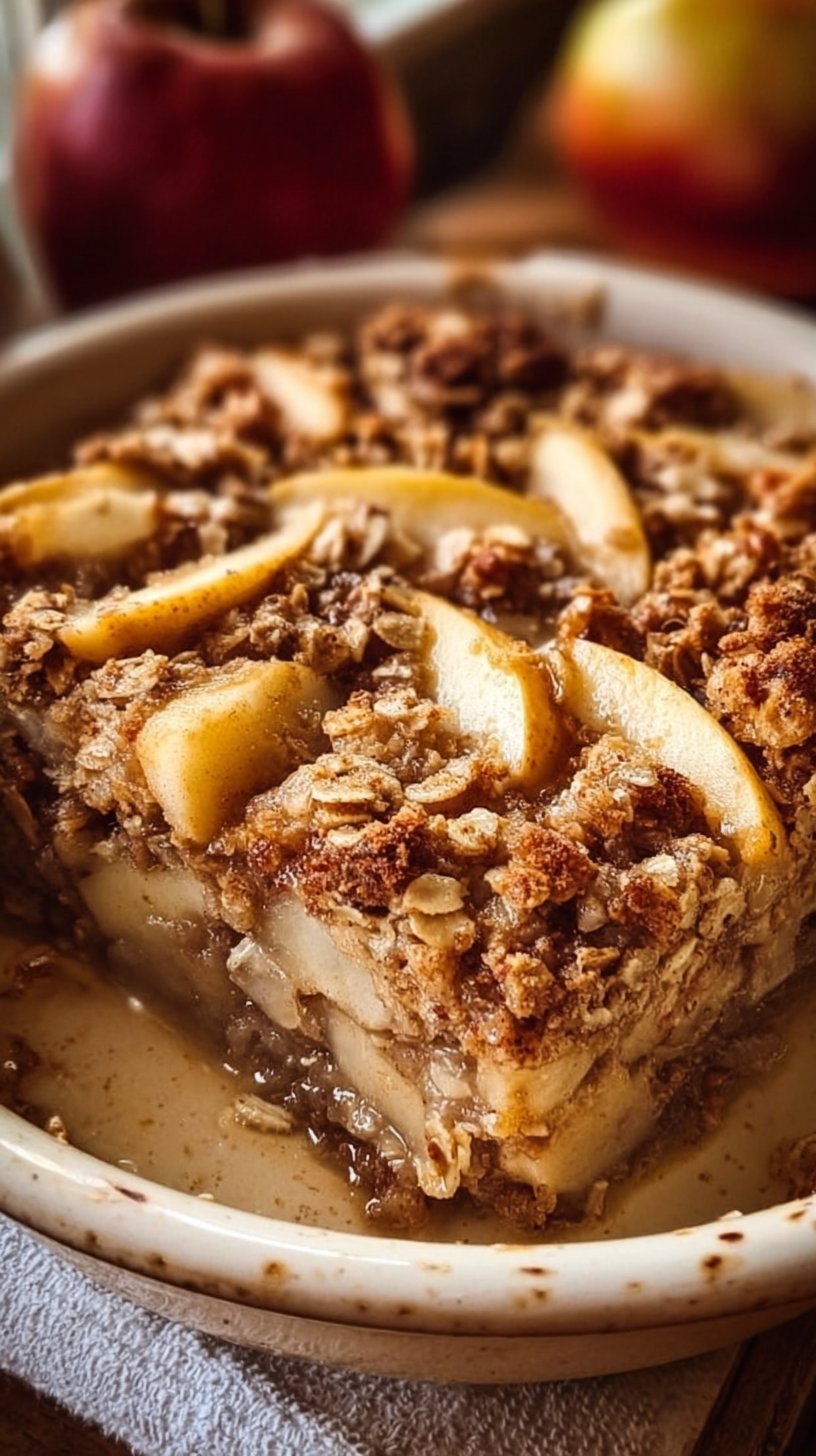 Oatmeal Apple Breakfast Bake