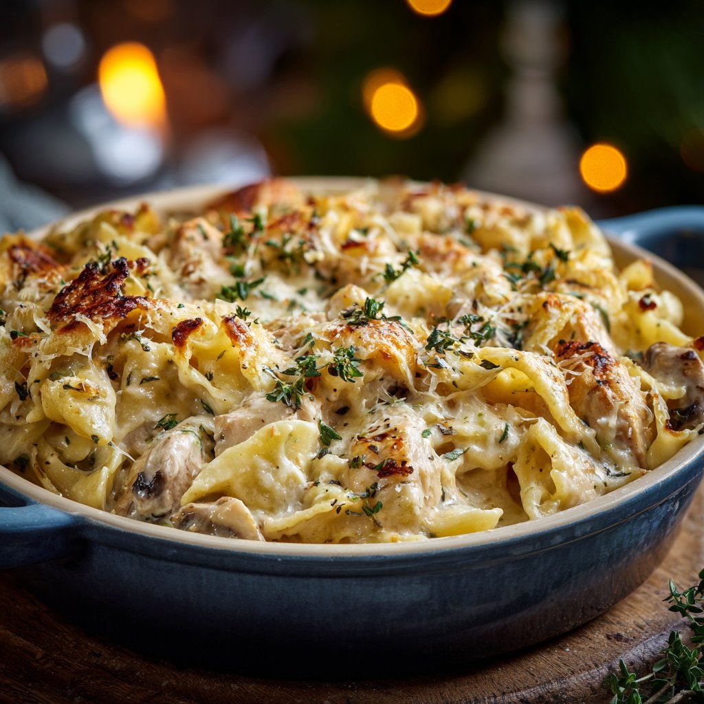 Creamy Chicken Noodle Casserole