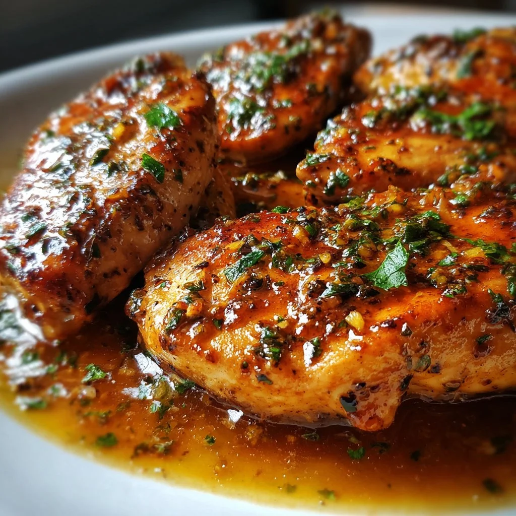 Skillet cooked chicken tenderloin with vegetables in a frying pan