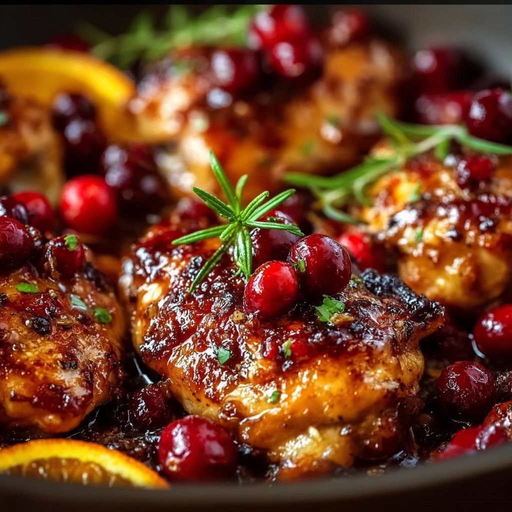 Cranberry Orange Chicken