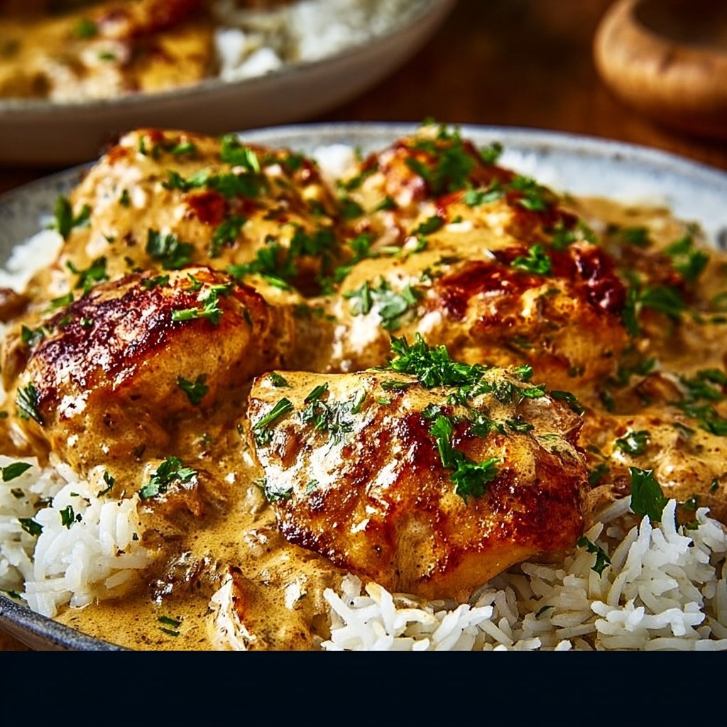 Best Smothered Chicken and Rice Recipe