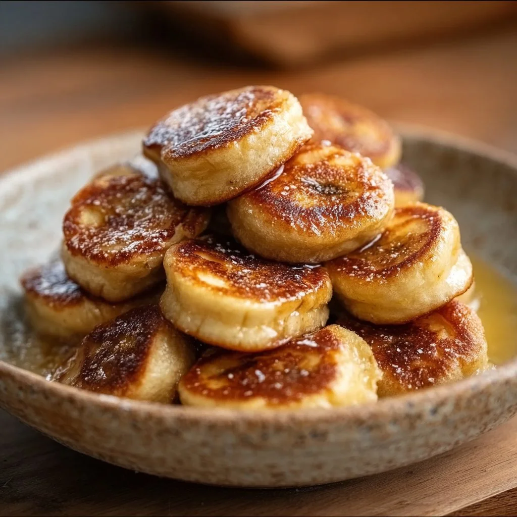 Banana Pancake Bites
