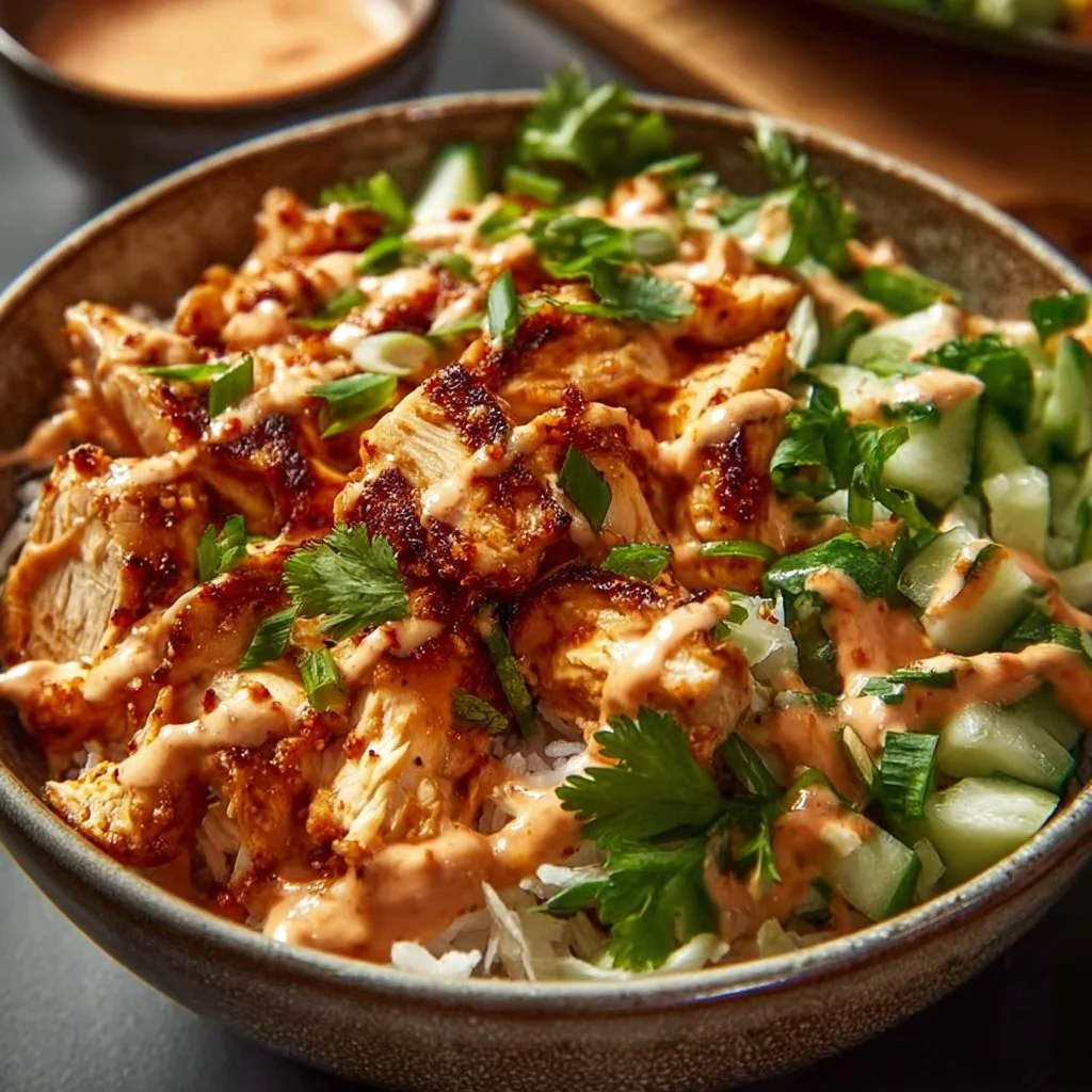 Bang Bang Chicken Bowl