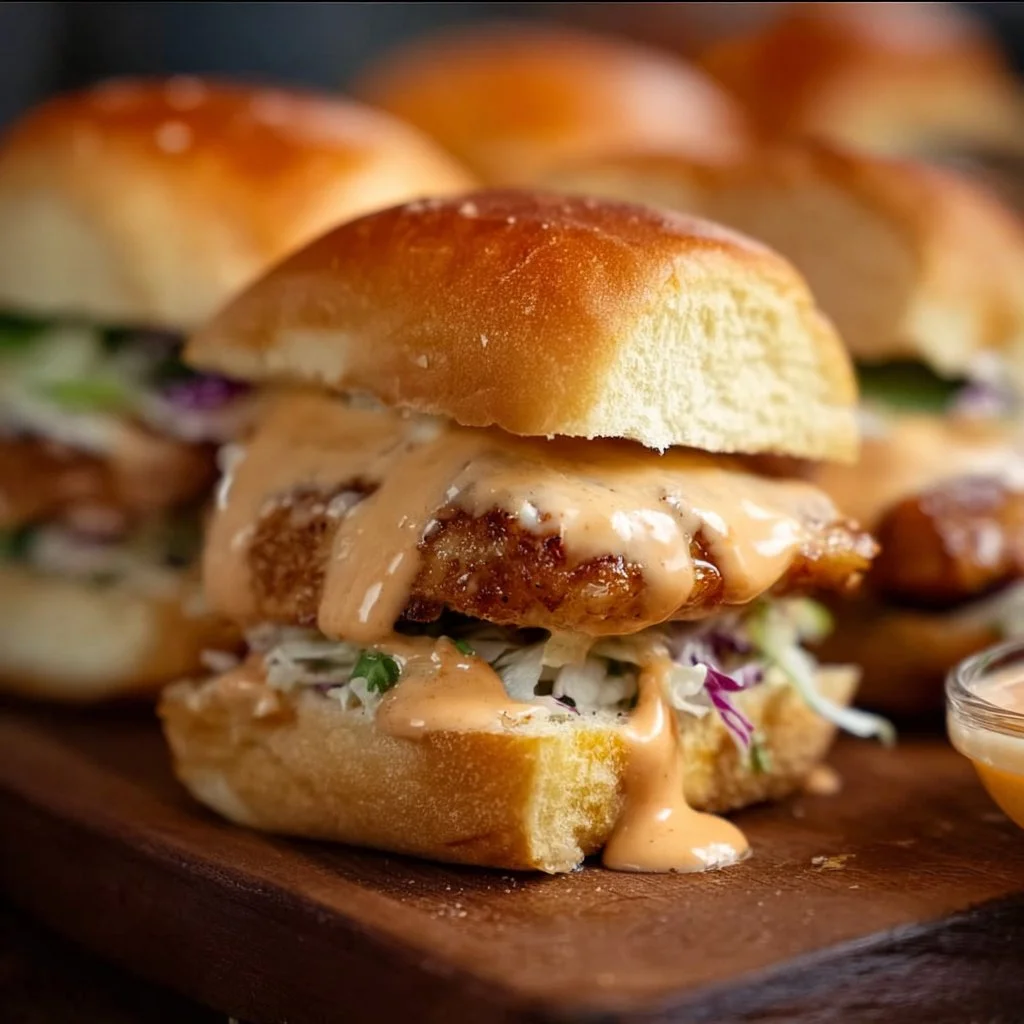 Bang Bang Chicken Sliders Recipe