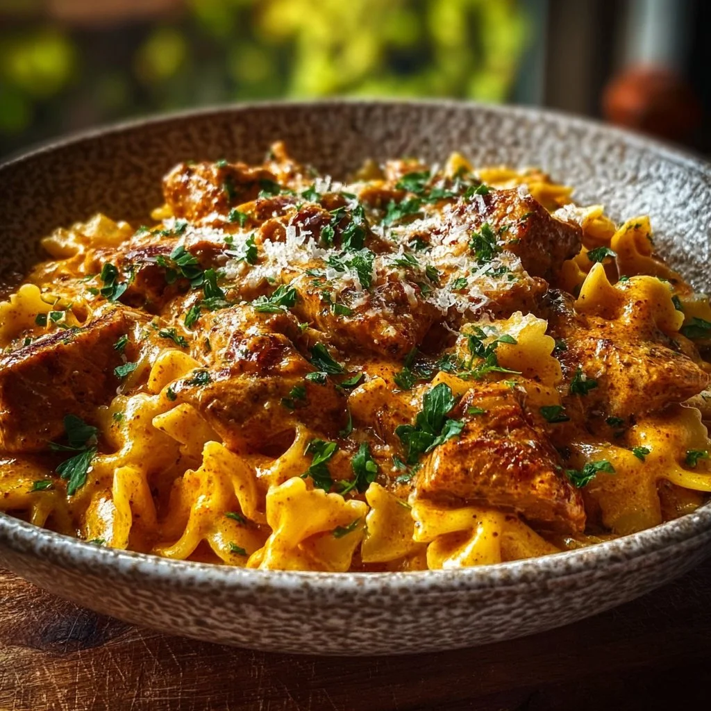 Cowboy Butter Chicken Pasta