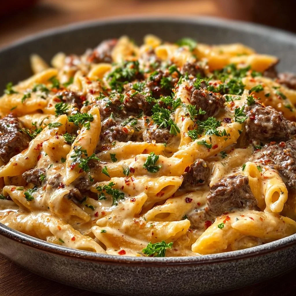 Creamy Beef Pasta