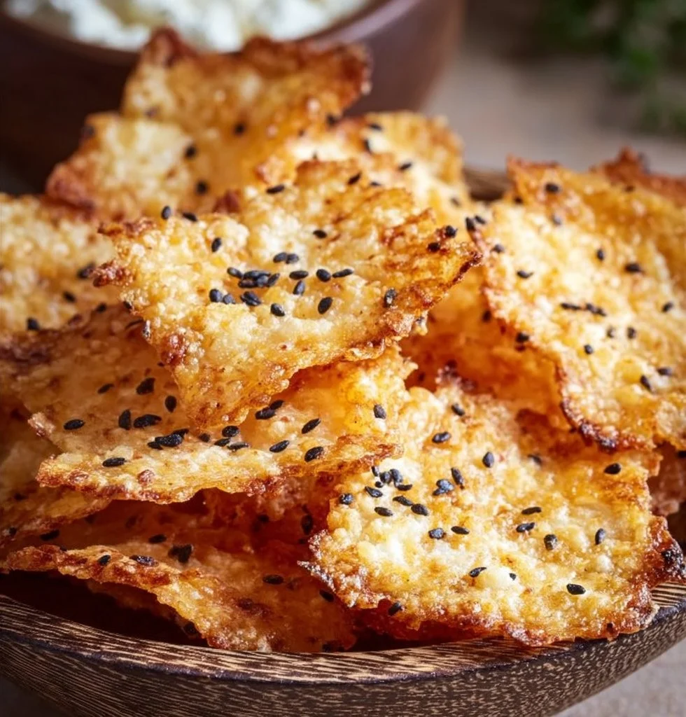 Crunchy, Protein-Packed Cottage Cheese Chips