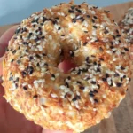Freshly baked Protein Bagels for a nutritious breakfast option