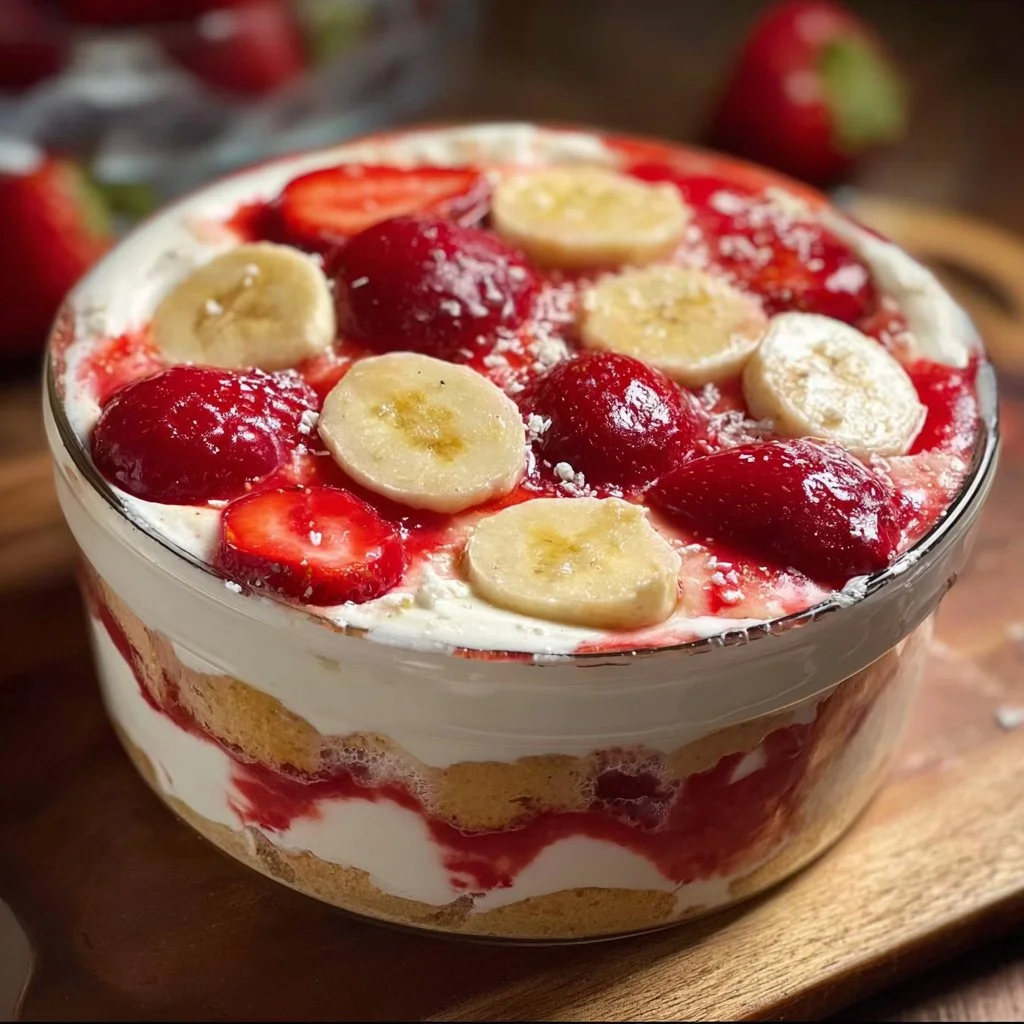 Strawberry Banana Pudding Dream