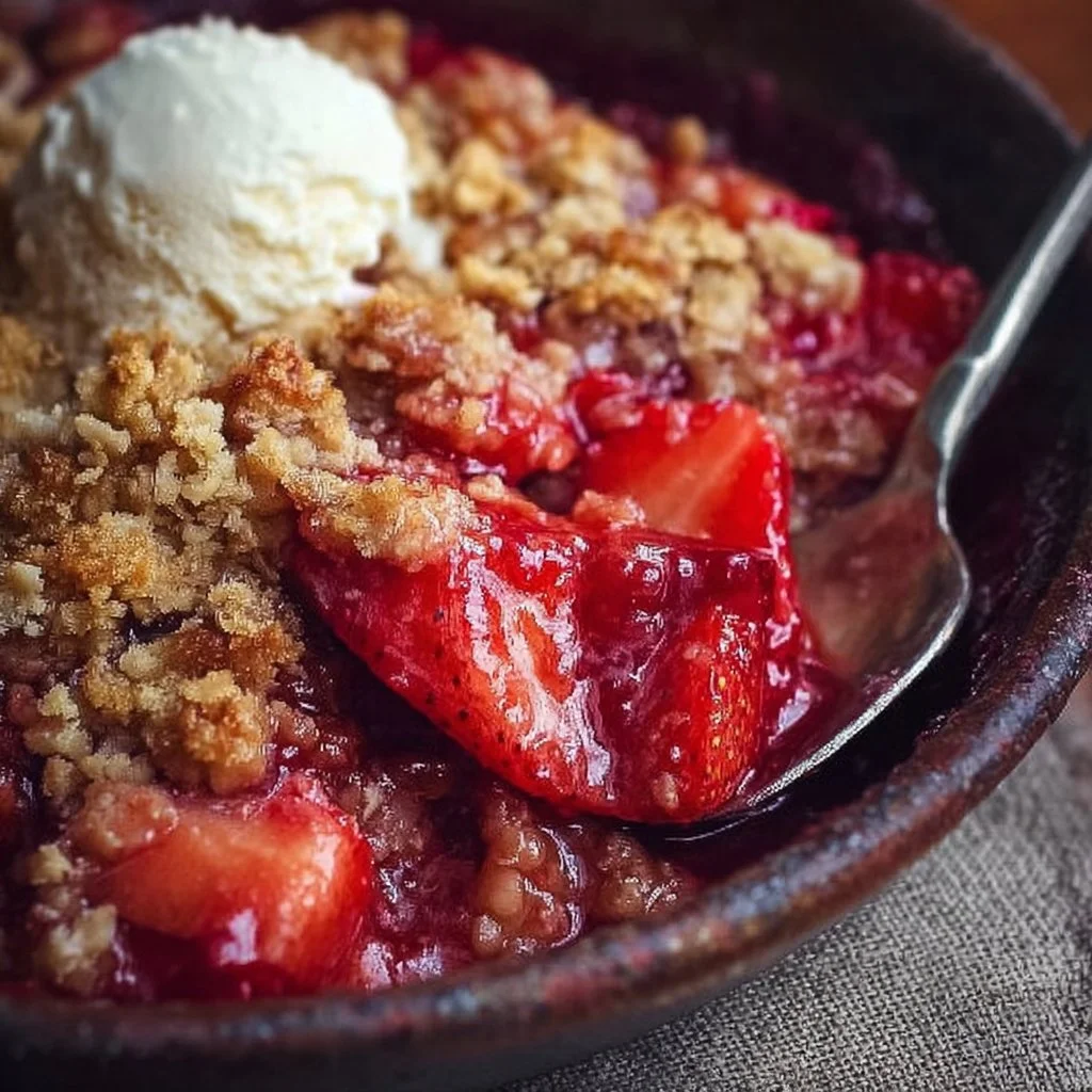 Strawberry Crisp Recipe