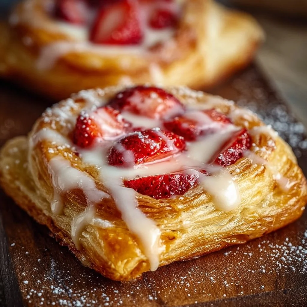 Strawberry Danish